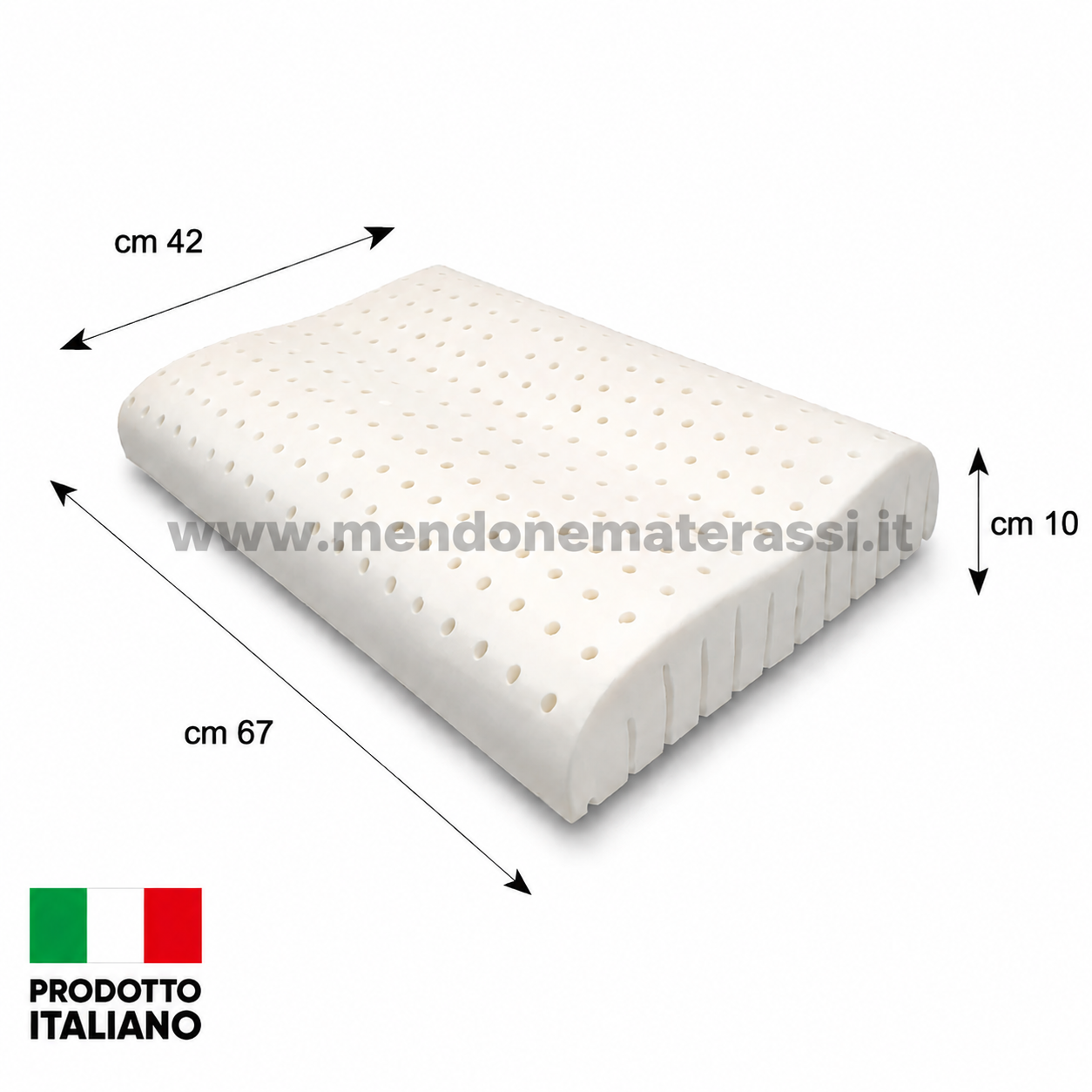 Guanciale Cervicale in Memory forato