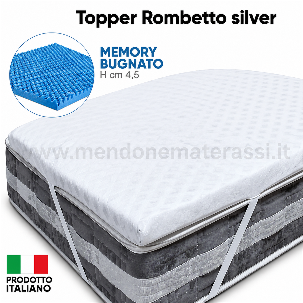 Topper Rombetto Silver